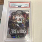 2022 Panini Prizm Fireworks No Huddle Prizm Tom Brady #F-3 PSA 10