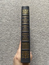 The Graveyard Book Neil Gaiman Dave McKean Easton Press Signed Leather Bound CoA