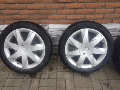 4x Original Renault Alufelgen 6,5Jx17 ET49, 4x100 R17