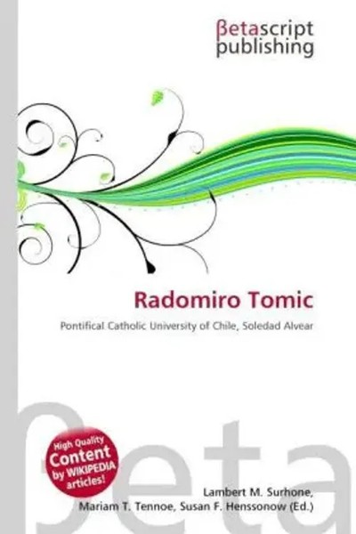 Lambert M. Surhone (U. A.) | Radomiro Tomic | Taschenbuch | Englisch (2026)-image