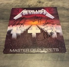 Metallica Master of Puppets Vinyl - First Pressing - Whole Band - Authenticated!