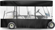 6 Person Golf Cart Cover 6 Passenger 4 Forward  2 Rear Facing Waterproof Golf