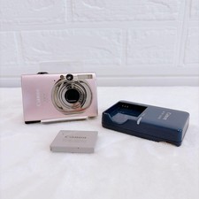 Canon IXY DIGITAL 20 IS Pink Compact Digital Camera Tested Working Japan