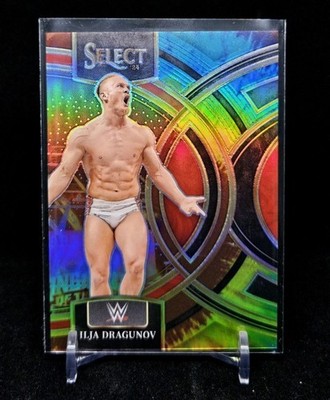 2024 Panini Select WWE Wrestling Karte Ilja Dragunov Tie-Dye Prizm /25 Limitiert