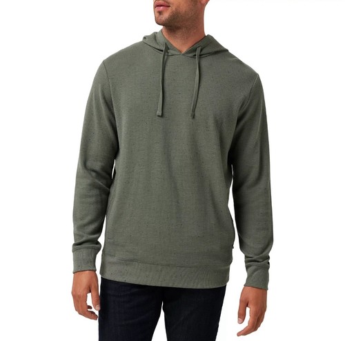 NWT $159.95 Travis Mathew Cloud Waffle Hoodie in Dark Olive Size Medium