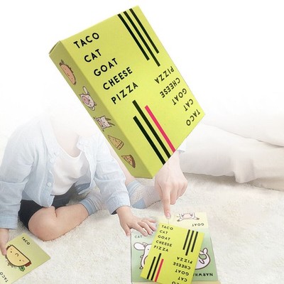 Taco Cat Goat Cheese Pizza Card Game Family Party Fun Toy Santa Cookie