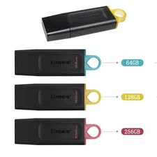 Kingston 16GB 32GB 64GB 128GB 256GB USB Flash Drive Thumb Memory Stick Pen lot