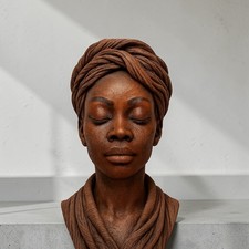 American Curvy Goddess Lady, stampo in silicone per candela, gesso, resina