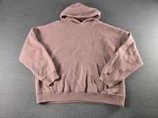 Abercrombie  Fitch Soft A F Hoodie Womens Large Pink Fleece Oversized Pullover