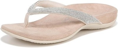 Vionic Women's Dillon Shine Toe Post Sandal
