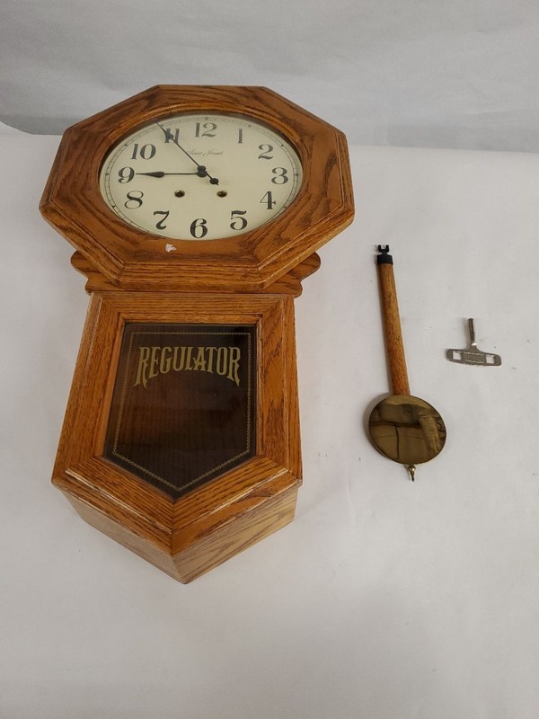 Saint Joseph Regulator Wall Clock