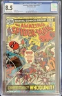 AMAZING SPIDER-MAN #155 1976 CGC 8.5! John Romita Sr. Cover!