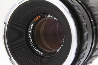 EXC+] Rollei Zeiss Makro-Planar HFT 120mm f/4 PQ for Rolleiflex