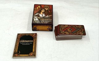Jim Henson Labyrinth Tarot Deck Guide Book David Bowie Jareth Goblin King