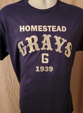 Homestead Grays  T-Shirt, Negro league, 50/50 blend size sml to 5xl multi color