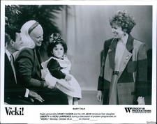1993 Photo Casey Kasem Jean Liberty Guest On Vicki! Lawrence Television 8X10