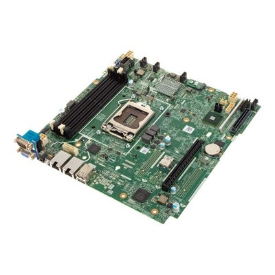 DELL 0DWX9P SOCKEL LGA1151 DDR4 SYSTEM BOARD für PowerEdge R230 mit RISER 0593D8