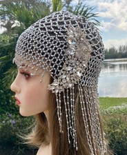 Great Gatsby Art Deco Flapper 1920s Hat Cloche