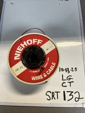 Niehoff Wire , Cable 21-121. Brown 12 Gauge Wire 100' Roll NOS