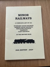 Minor Railways - guide to the British Isles 36th edition, 2024 (Peter Scott)
