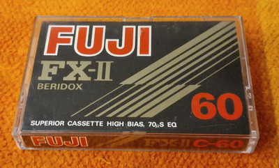 1x FUJI FX-II Superior Type 2   Cassette Kassette  1977 MINT condition!