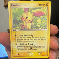 Nintendo Plusle EX Deoxys 2005 Common EN 60 HP 44/107 Regular Unlimited on eBay