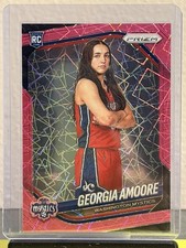 2025 Panini Prizm WNBA Georgia Amoore #103 Pink Velocity /79 Rookie RC