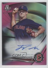 2022 Bowman Platinum Top Prospects Pink Auto 51/199 Tommy Mace #TOP-4 Auto 0k4