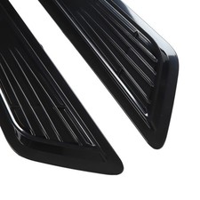 °2 Pcs Hood Vent Cover Black Air Intake Dashboard Decorative Cover Replacemnet