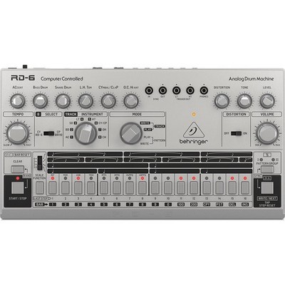 Behringer RD-6 Analog Drum Machine - Silver