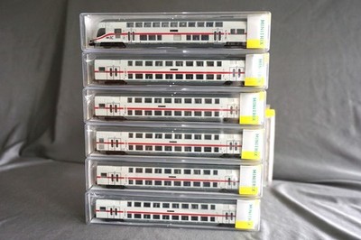 Minitrix 15385 + 3x 15386  IC 2  Doppelstockwagen-Set 6tlg.  NEU OVP Top