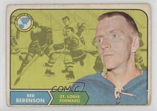 1968-69 O-Pee-Chee Red Berenson #114