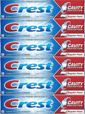 Fluoride Anticavity Toothpaste, 6-Pack Regular Paste, 2.4 Oz 1.41 per gallon