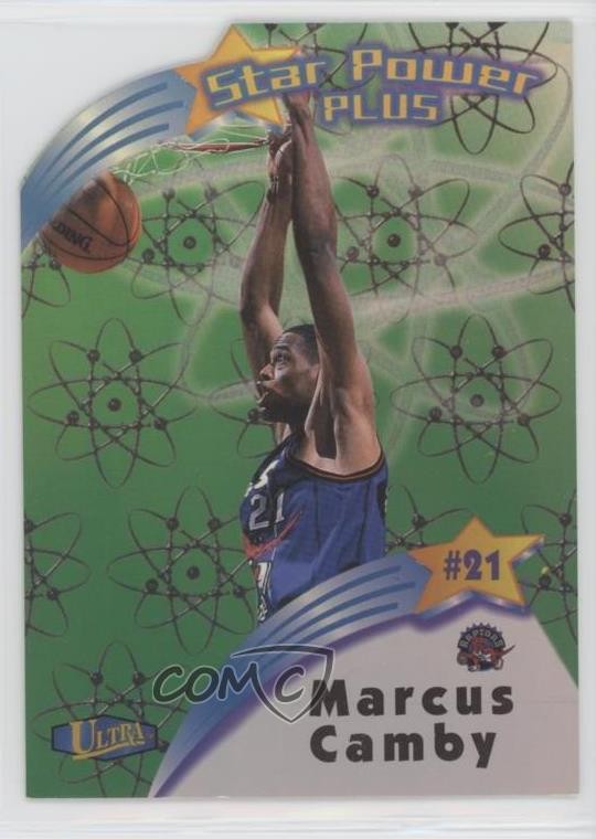 1997-98 Fleer Ultra Star Power Die-Cut Plus Marcus Camby #16SPP 7ut