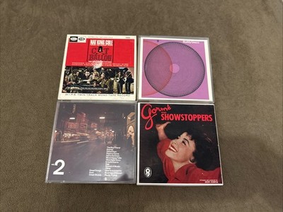 4x Reel to Reel Tapes   Buddy Greco, Nat King Cole, Gormé, Great Compilations