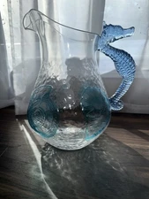 Seahorse Handle Pitcher