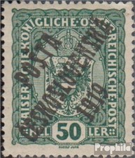 Timbres Tchécoslovaquie 1919 Mi 46 avec charnière 1919 émision de surcharge