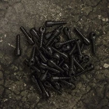 GrovTec US 48 Pack 0.75in Wood Screw, Black, GTHM52 Gun Sling Hardware