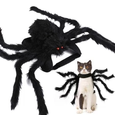 Halloween SPIDER Pet Costume Cosplay Clothes for Cat Dog Puppy Cosplay Party