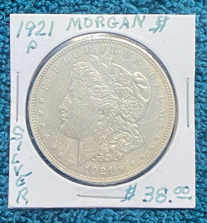 STORAGE UNIT FIND 1921 P Morgan Silver Dollar #2