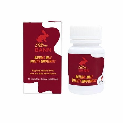 Zest Of Moringa Ultra Bann Men's Vitality Supplement | Concentrated 800mg Her...