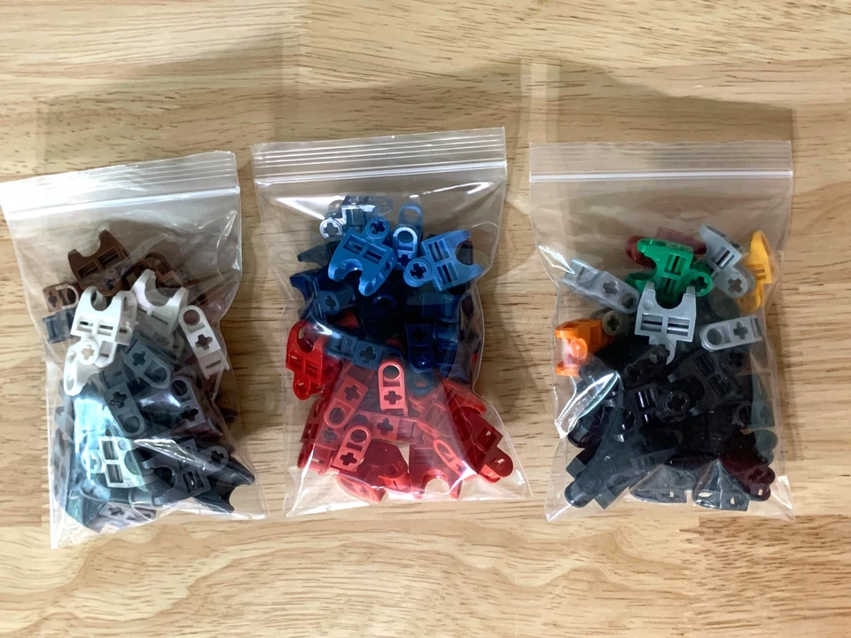 Lot Of 82 - Lego Bionicle 32174 Technic Axle Connector 2 x 3 Ball Joint Socket - Image 4 of 4