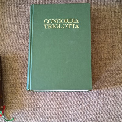 Concordia Publishing House Concordia Triglotta HC 1921 German Latin English