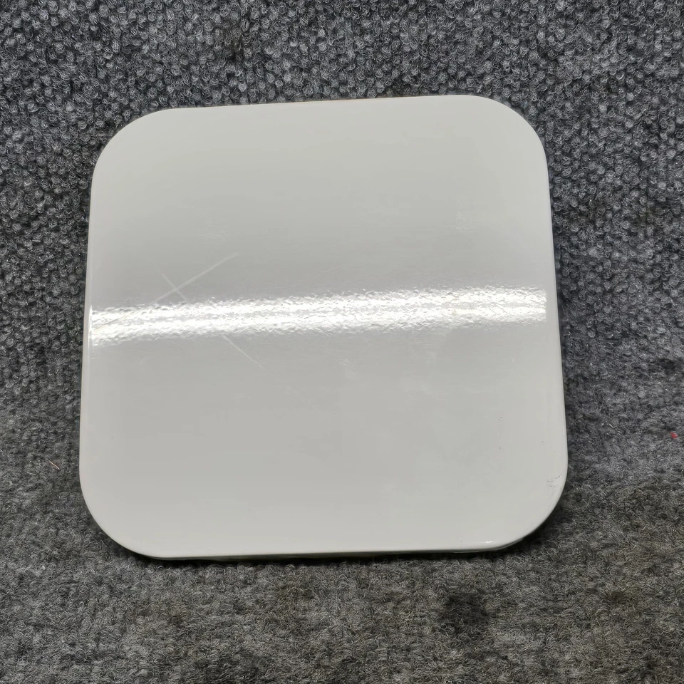 1984 Ford Escort Fuel Door 	Oxford White OEM - Image 3 of 3