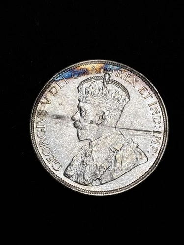 Canada 1936 $1 One Silver Dollar King George V .800 Silver-Uncirculated