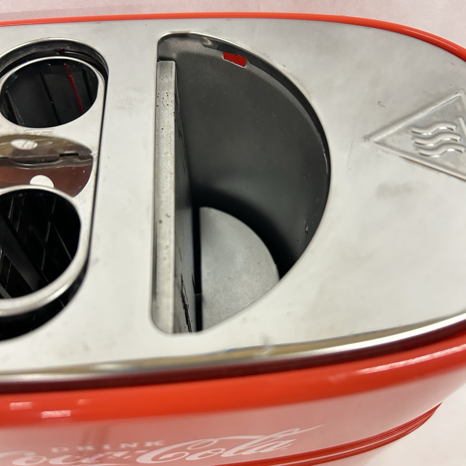 Vintage Coca Cola Nostalgia Hot Dog Toaster Pop Up Machine Red Silver Kitchen