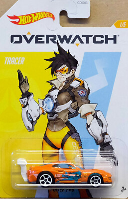 Power Pro Tracer Overwatch Game Blizzard 1:64 Hot Wheels GJV14 GDG83