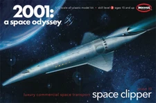1/72 SCALE  2001: A Space Odyssey Orion Space Clipper Model Kit NEW! 184MB204