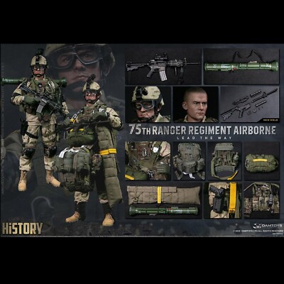 DamToys 78094 75th RANGER AIRBORNE 通常版 DAMTOYS 75th RANGER REGIMENT AIRBORNE Military 78094 Scale 1
