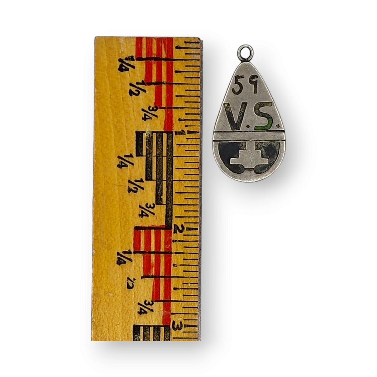 Native American Hopi Indian Lawrence Saufkie 59 V.S. Pendant Native American Hopi Indian Lawrence Saufkie 59 V.S. Pendant
